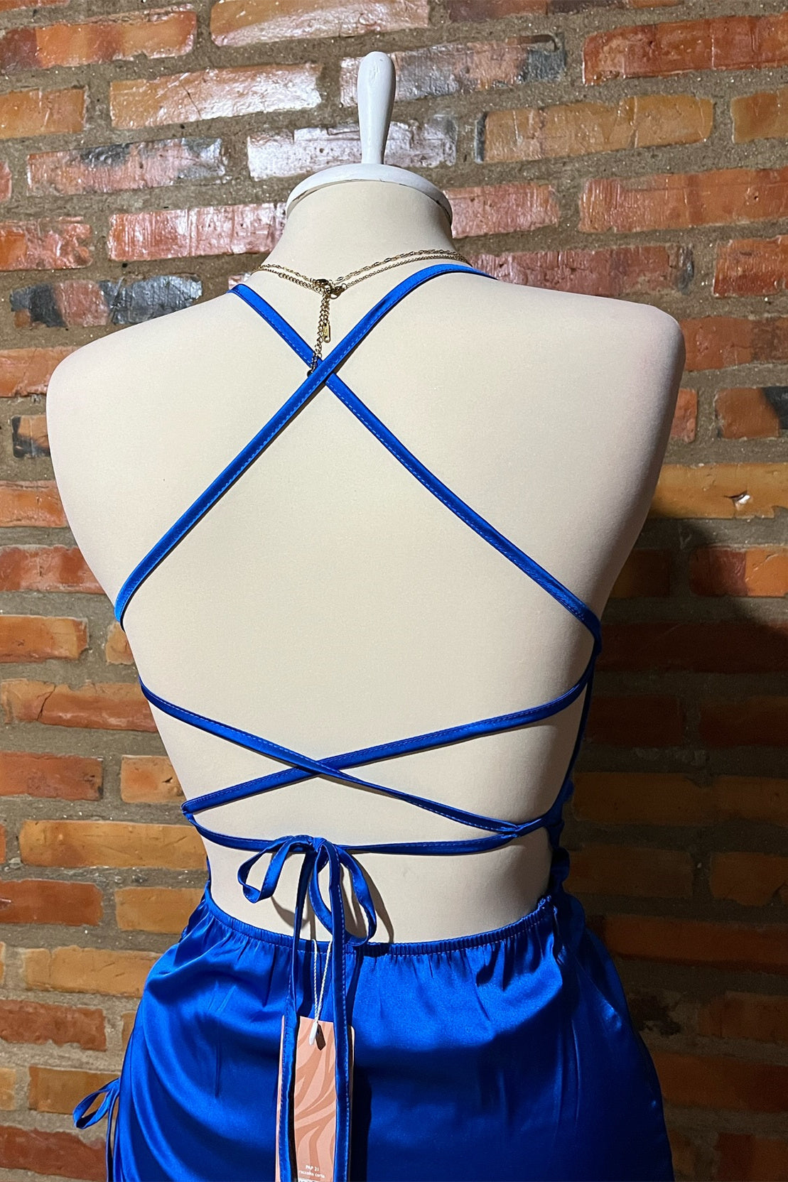 Royal Blue Pleated Bodycon Homecoming Dress with Lace-up