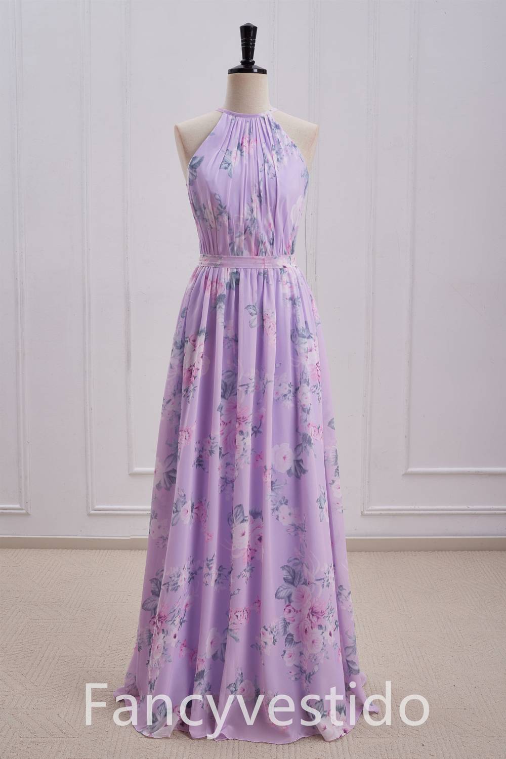 bridesmaid lilac dresses Eva Size L 3345 Dress Looking for the perfect tulle bridesmaid dress Halter Neck Chiffon Bridesmaid Dress