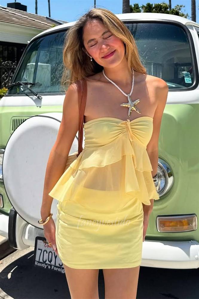 Sweetheart Corset Tight Two Piece Short Dress
