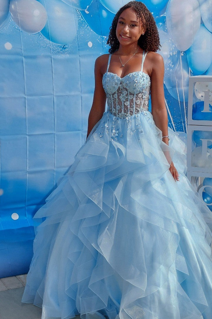 strapless open back dress GL 3358 main image 0