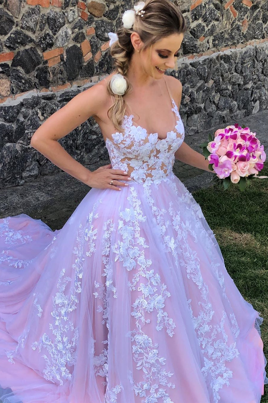 pink princess bridesmaid dresses Pink bridesmaid dresses