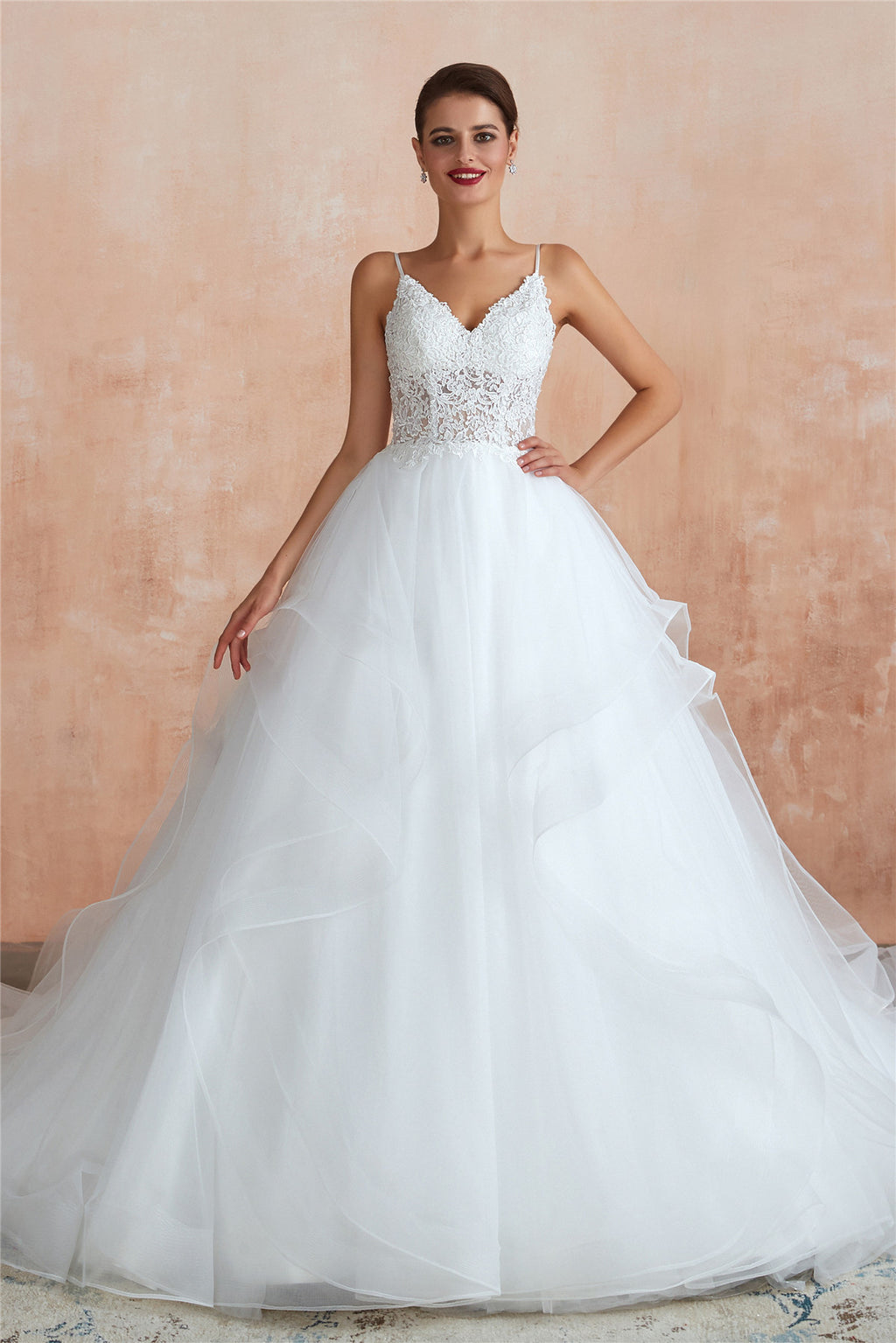 knee length dresses for ladies Ivory Off Shoulder Wedding Dress - White Sequin Dress main image 1
