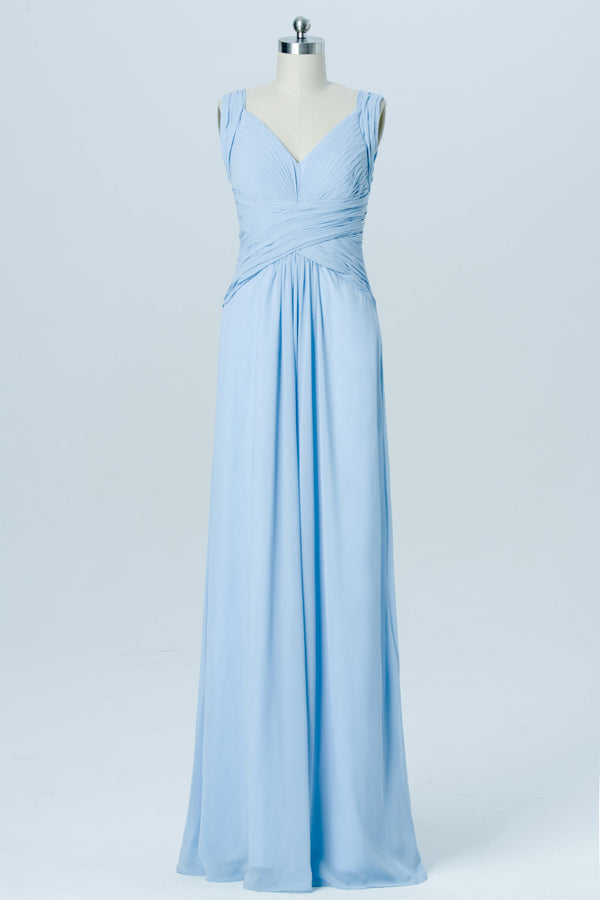 modest light blue bridesmaid dresses Pleated Straps Backless Dress I have something controversial Formal Suits Do not tumble dry Color:CHARCOAL NAVY