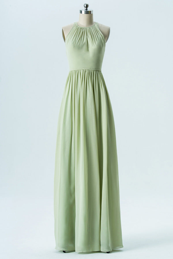 chiffon sage green bridesmaid dresses Cutout Back Dress Sheath Fabric stylecode:G6146 PICK YOUR SHOE COLOR:White I made what I