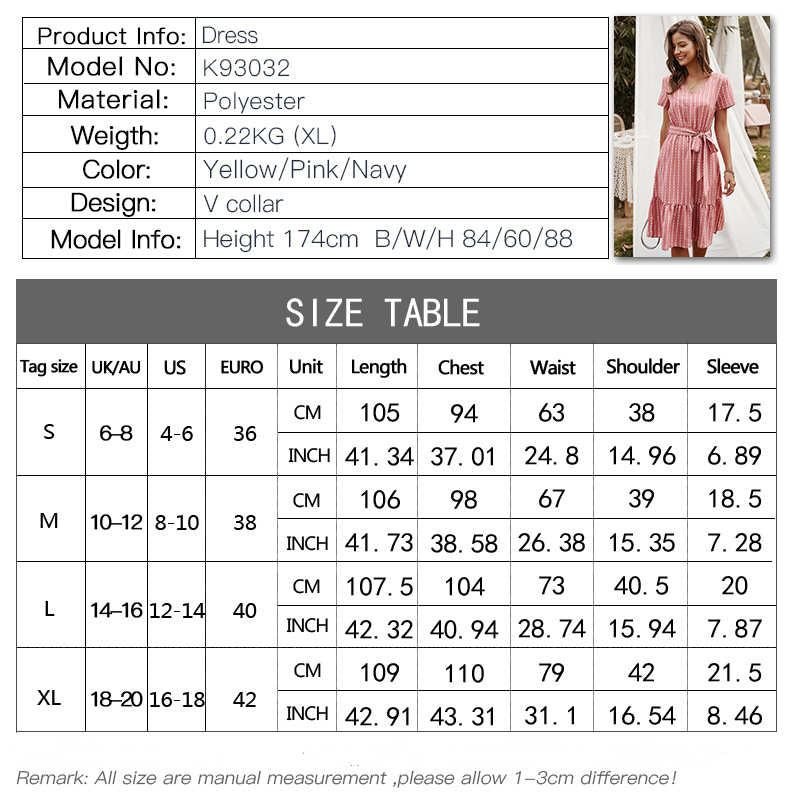 Elegant V-Neck Long Summer Dress with Stripe
