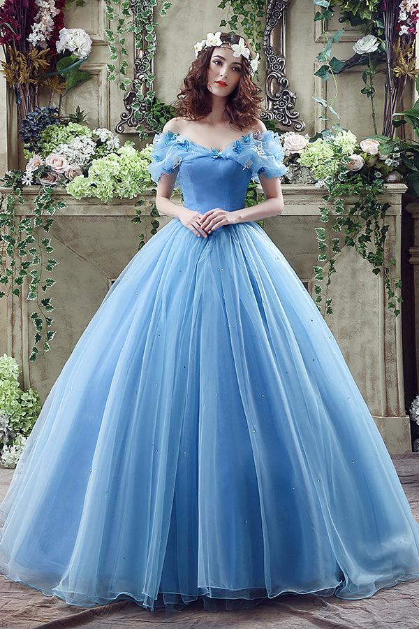 princess dress blue Ombreprom Homecoming Dress Sky Blue Beading Bowknot Princess Short Prom Dress