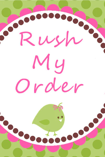 Standard Shipping Rush Order Fee