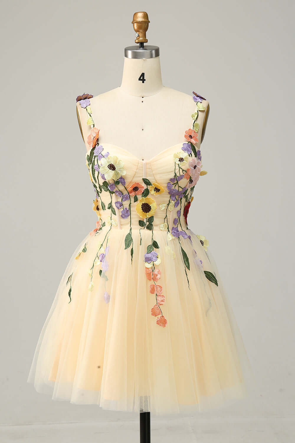 sachin and babi light blue dress fairy cocktail dress – Junkyard Thrift main image 1