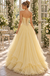 Fashion A-Line Sweetheart Sleeveless Two Tone Long Party Prom Dress
