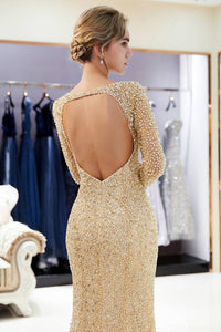 open back long sleeve dress Demure Sequin Grey/Silver %0D%0AColour%20may%20vary%20due%20to%20lighting%20on%20images Long Sleeves Sequined Open Back