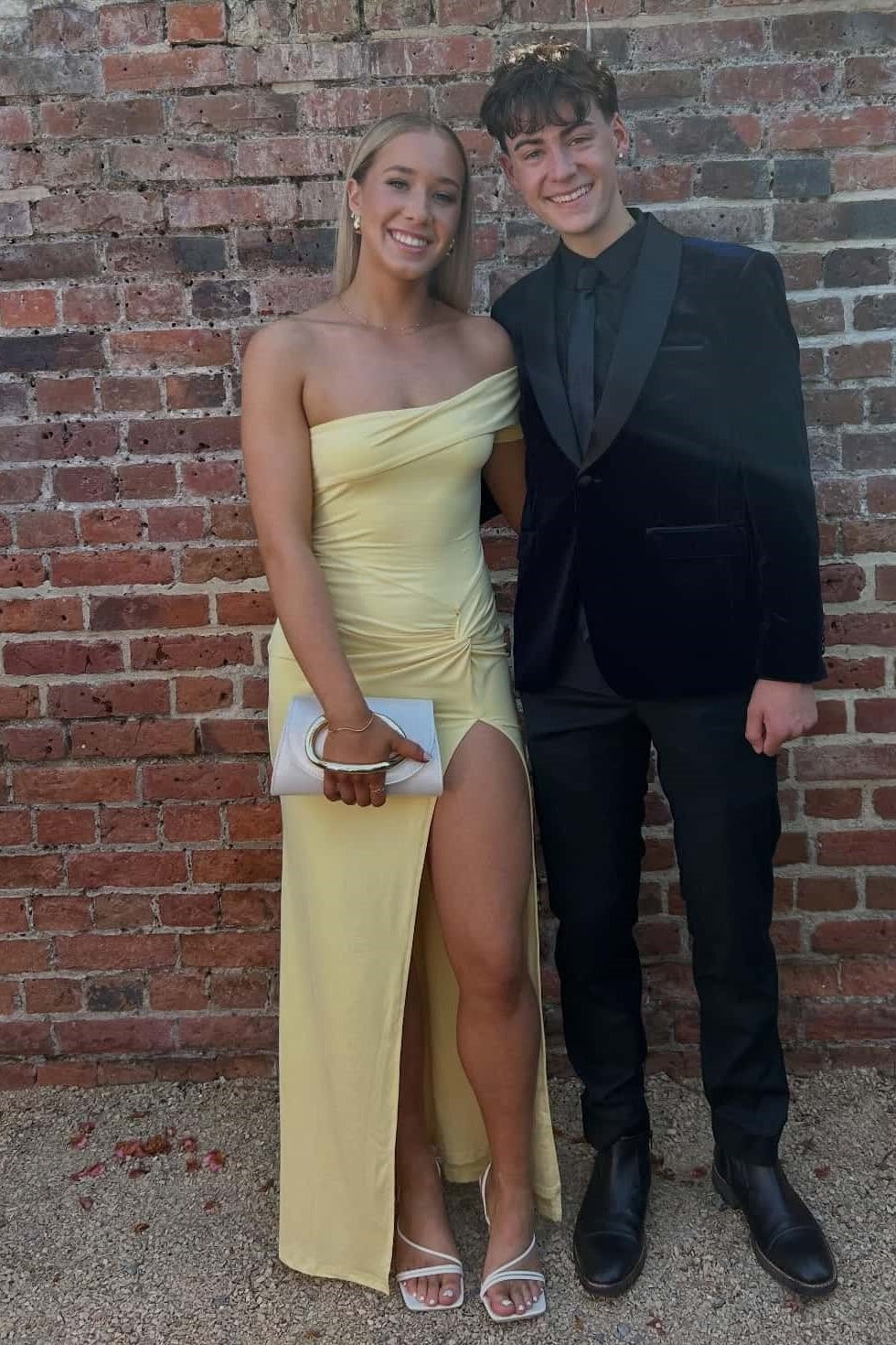 Casual Satin Fitted One Shoulder Ruched Empire Party Prom Dress