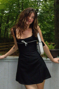 Chic Satin A-Line Straps Mini Party Homecoming Dress 