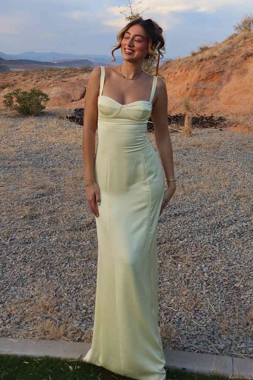 Chic Satin Sweetheart Straps Floor-Length Party Prom Dress