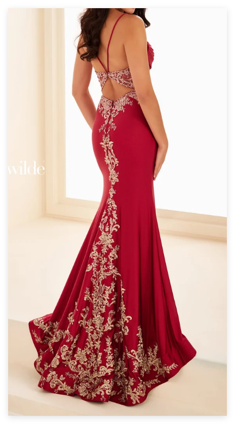 Classic Satin Mermaid Sleeveless Lace Appliques Party Prom Dress