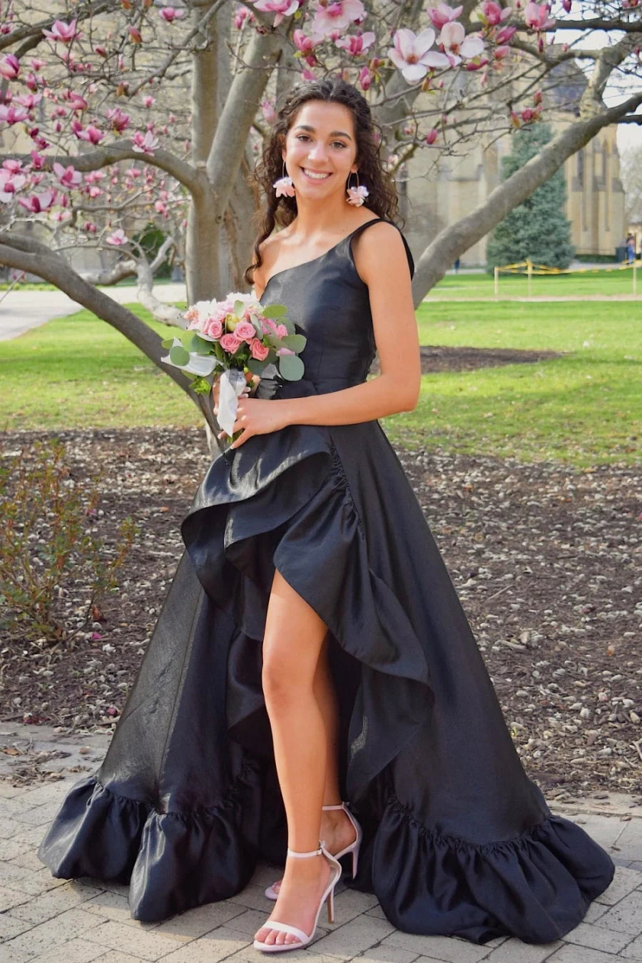 One Shoulder Prom Dresses FancyVestido One Shoulder Prom Dresses FancyVestido