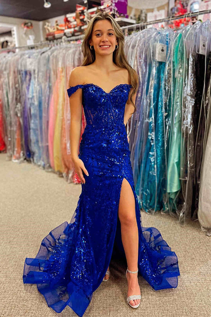 Off the Shoulder Prom Dress FancyVestido Off the Shoulder Prom Dress FancyVestido