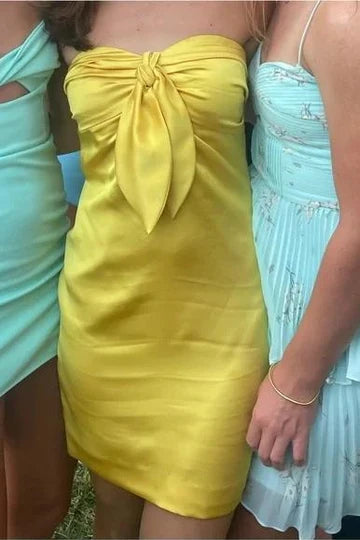 Sweetheart Keyhole Tight Short Homecoming Dress