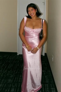Classy Sweetheart Lace Empire-Waist Maxi Prom Dress