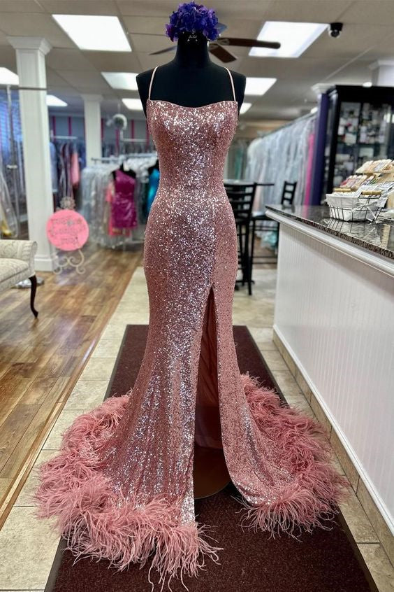 prom dress seaham Ocean Blue Silk Satin Off The Shoulder Mermaid With Slit Prom Dresses, CP1114 US2 / Custom Color(leaving a note)