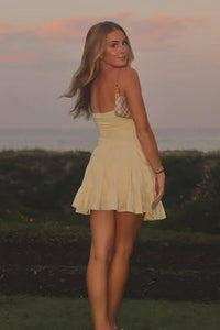 Satin A-Line Strapless Empire Ruffle Short Party Homecoming Dress