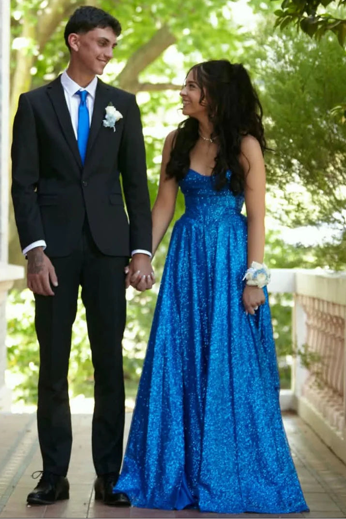 Simple A-Line Empire Sleeveless Sweetheart Party Prom Dress