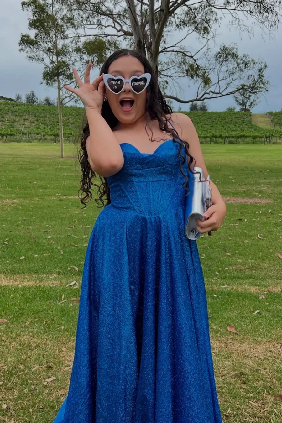 Simple A-Line Empire Sleeveless Sweetheart Party Prom Dress