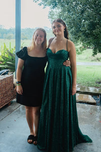 Simple A-Line Empire Sleeveless Sweetheart Party Prom Dress