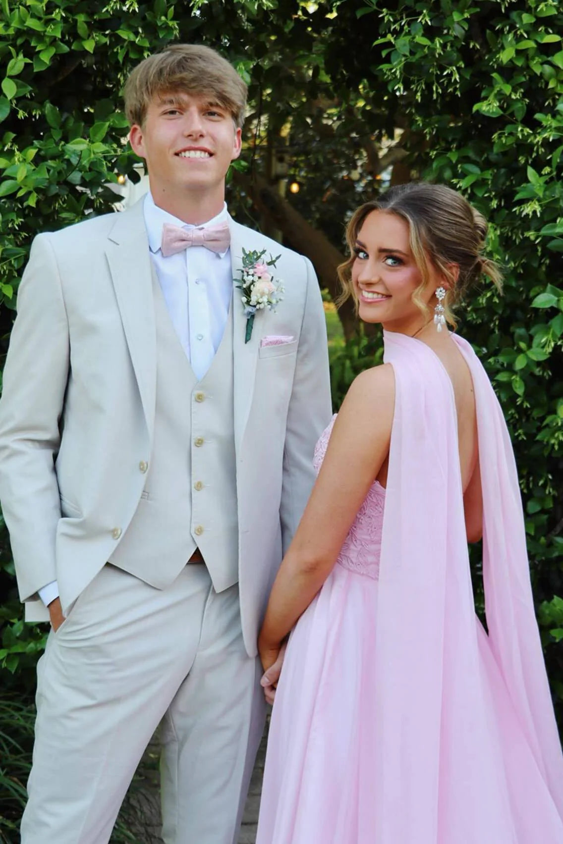 Sweetheart Strapless Chiffon A-Line Party Prom Dress With Appliques 