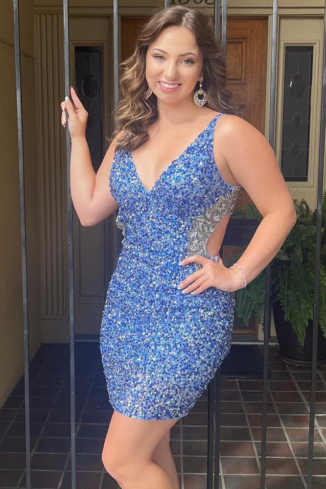 periwinkle dress for homecoming Periwinkle main image 1