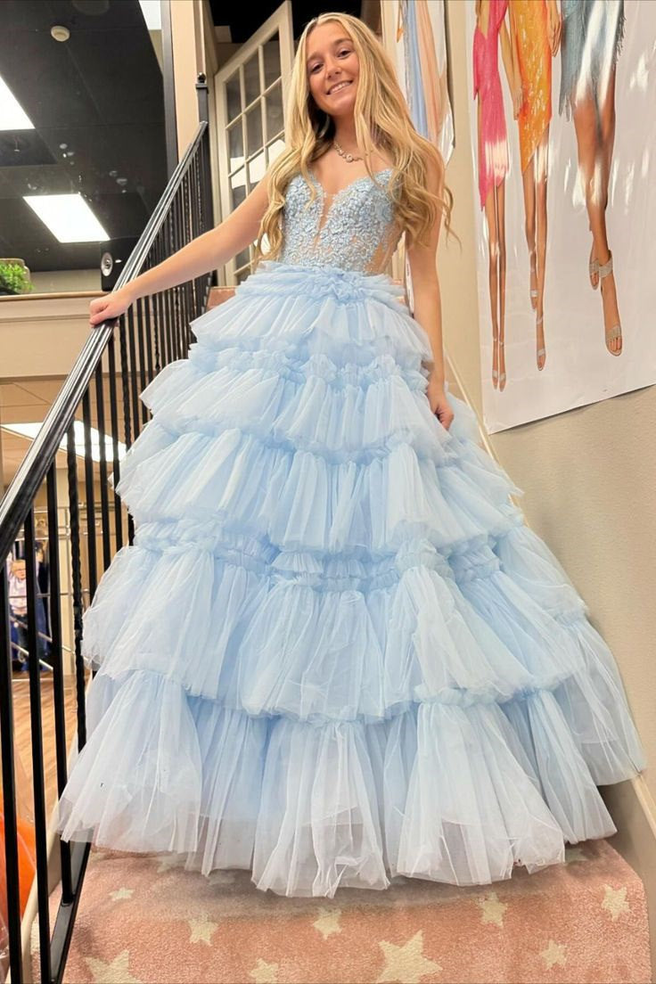 chinese dress ladies V Neck Black Shiny Sequins Tulle Long Prom Dresses, Layered V Neck Bla –  morievent