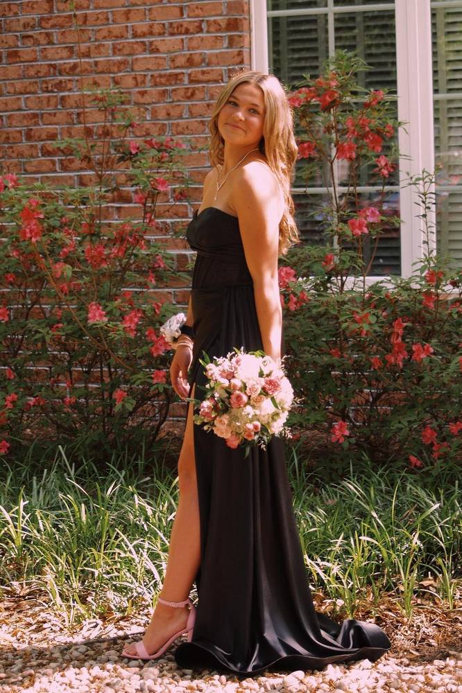 Sweetheart Black Mermaid Prom Dress with Slit FancyVestido Sweetheart Black Mermaid Prom Dress with Slit FancyVestido
