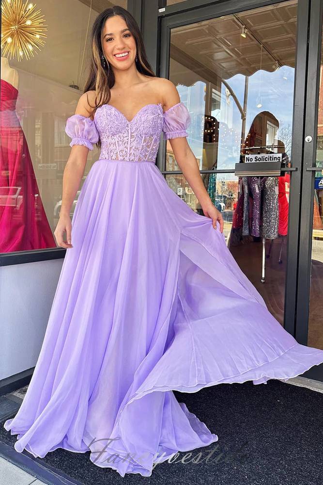 strapless open back dress Strapless Black Corset Lace Long Prom Dress with Slit – FancyVestido