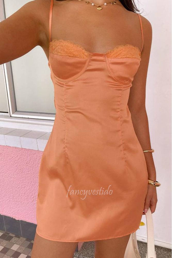 Straps Lace Corset Bodycon Homecoming Dress