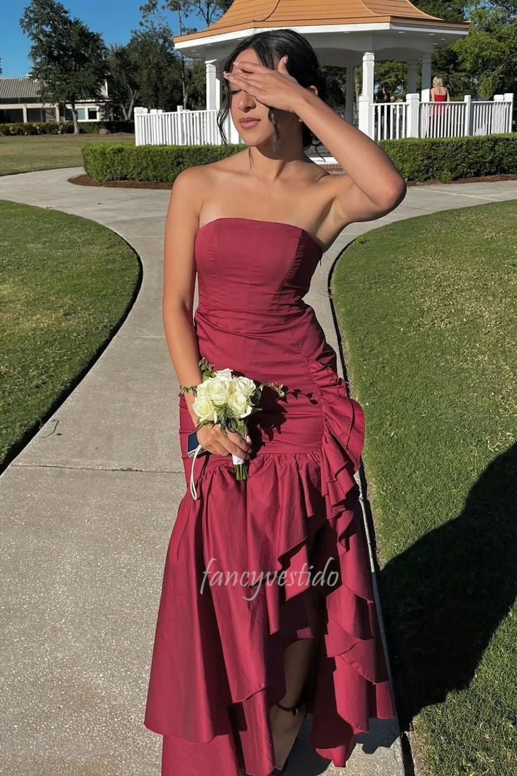 boho bridesmaid dresses yellow Long Yellow Boho Bridesmaid Dress – daisystyledress main image 0