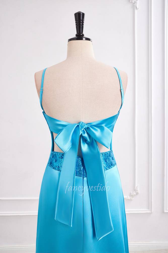 Sexy Blue Straps V-Neck Beaded Mermaid Long Party Prom Dress FancyVestido Sexy Blue Straps V-Neck Beaded Mermaid Long Party Prom Dress FancyVestido