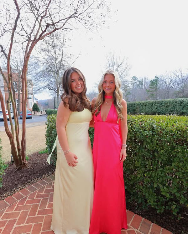 Strapless Lace-Up Satin Ruffle Split Mermaid Party Prom Dress