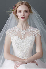 Long Length Double Layered White Veil