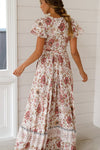 Bohemian Long Floral Print Summer Dress