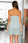 Straps Short Mint Green Beach Dress Summer Dress