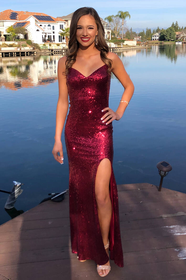princess polly baby blue dress Burgundy Off The Shoulder Mermaid Satin Long Formal Prom Dresses main image 0