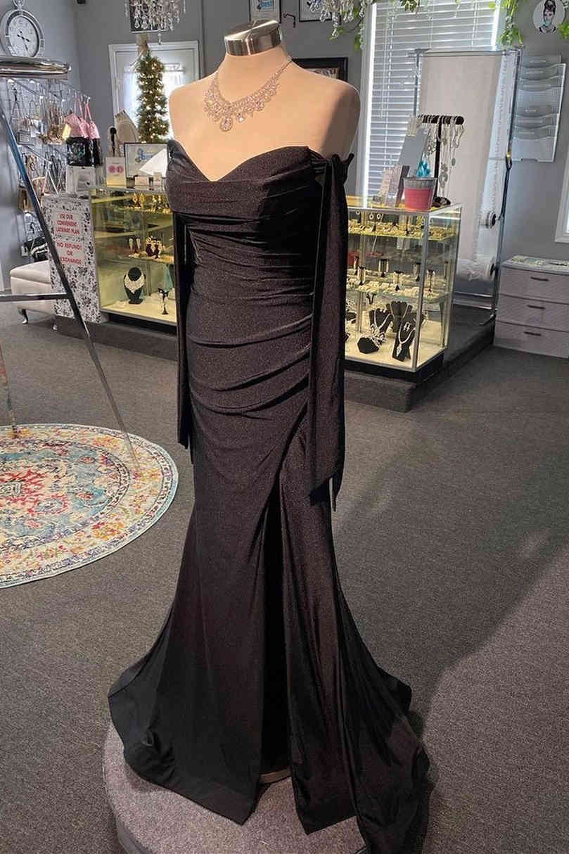 Off the shoulder Long Satin Emerald Green Prom Dress FancyVestido Off the shoulder Long Satin Emerald Green Prom Dress FancyVestido