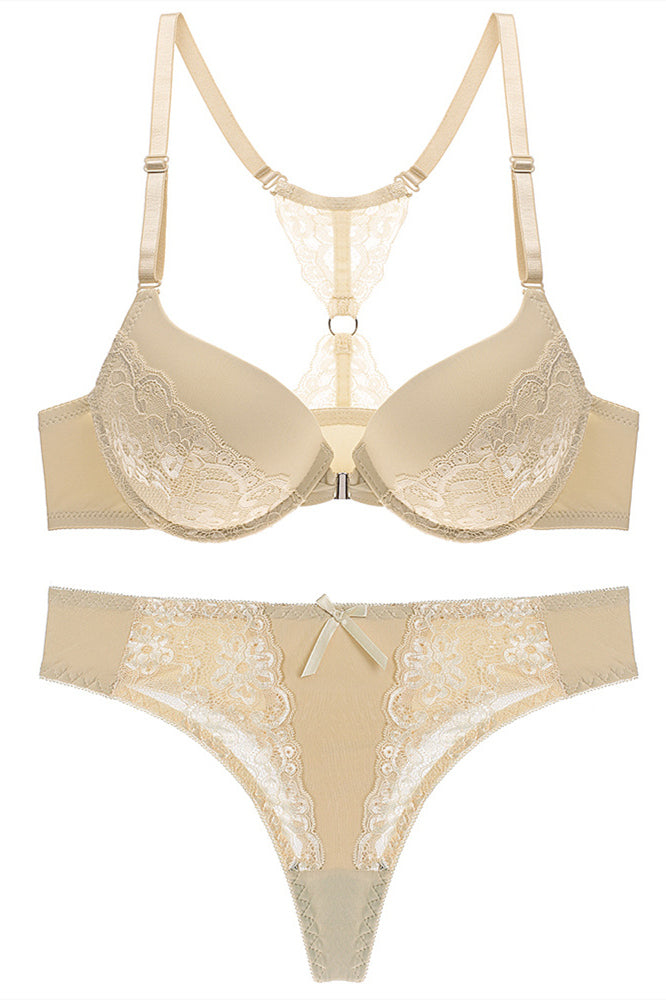 Sexy Beige Lingerie Set