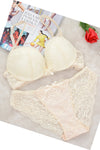 Free Shipping Ivory Lace Lingerie Set