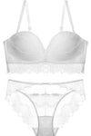 Burgundy Lace Lingerie Set