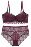 Ruffles White Lace Lingerie Set