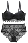 Ruffles White Lace Lingerie Set