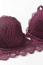 Ruffles White Lace Lingerie Set
