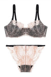 Illusion White Lace Lingerie Set