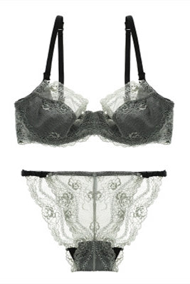 Illusion White Lace Lingerie Set