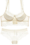 Ivory Lace Lingerie Set